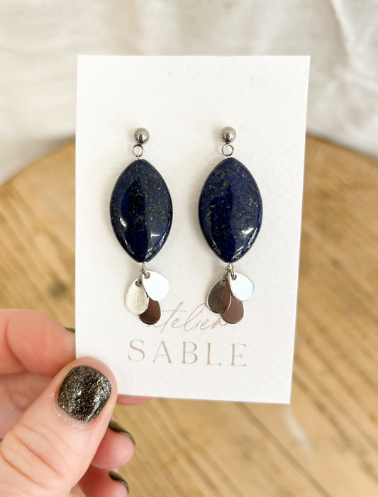 Silver | Wonders Collection Gemstone Earrings