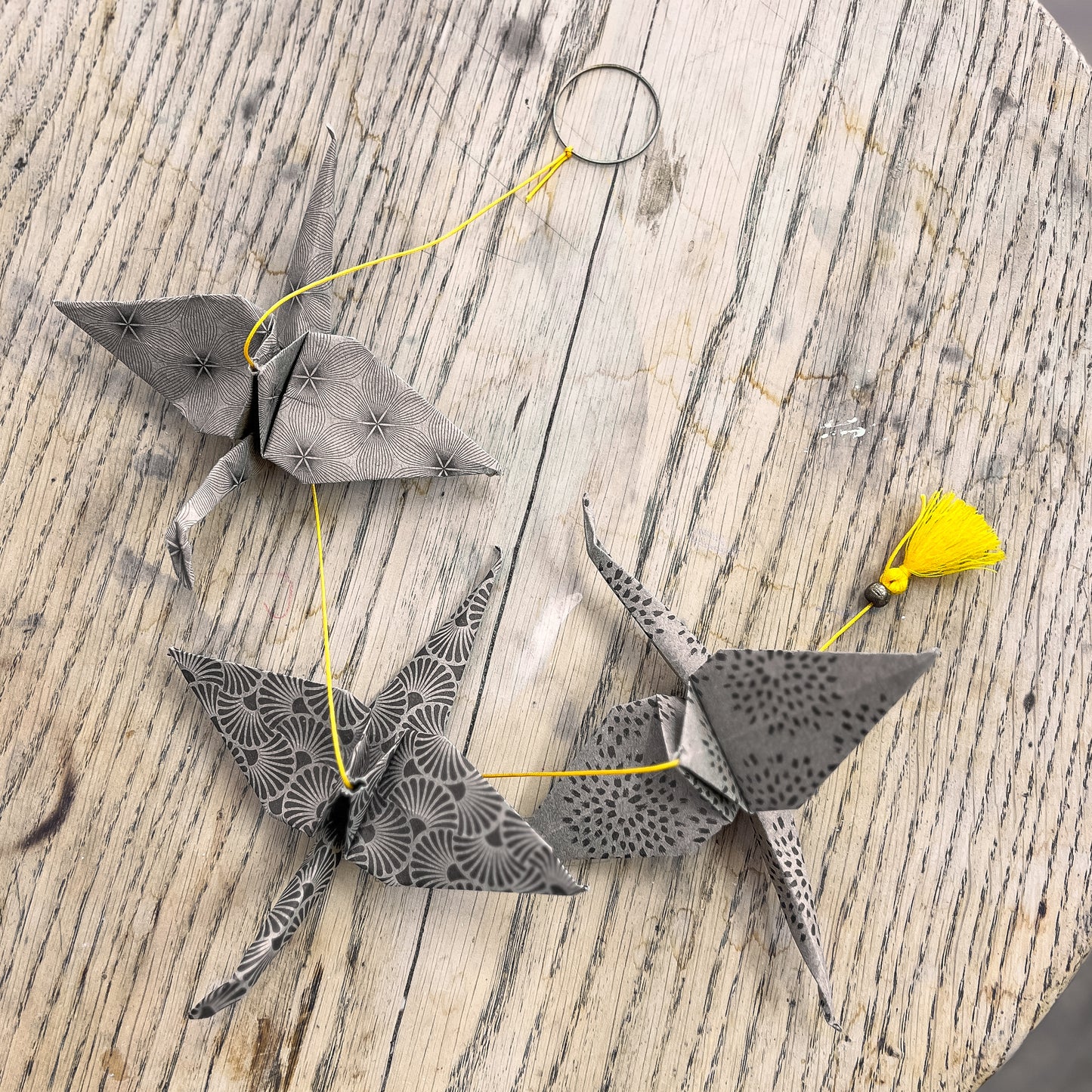 Origami garland