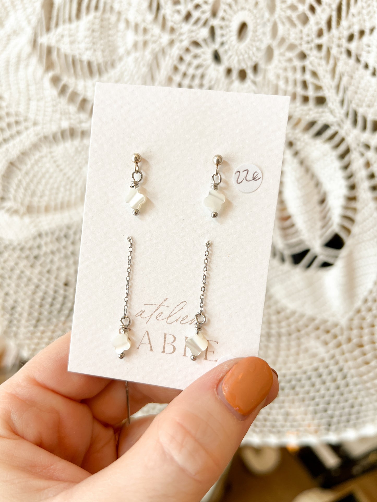 Maisie drop earrings