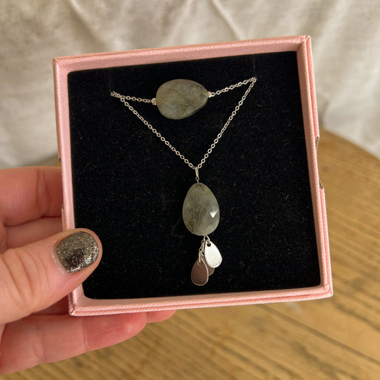 Silver | Wonders Collection Gemstone Necklace