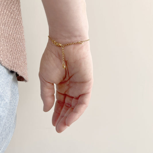 Sweet Poetry 2-row bracelet (customizable)