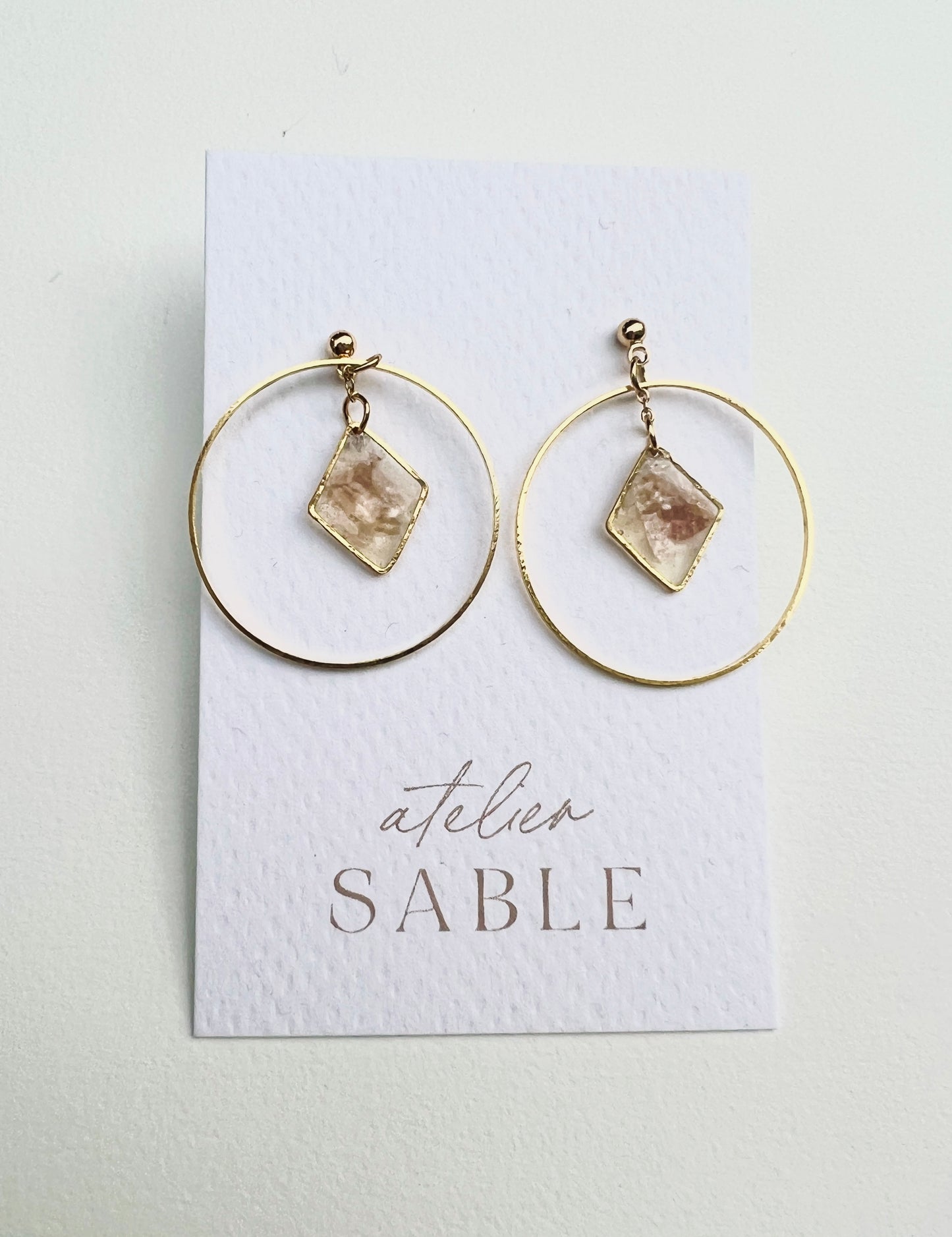 Boucles d'oreilles Océane