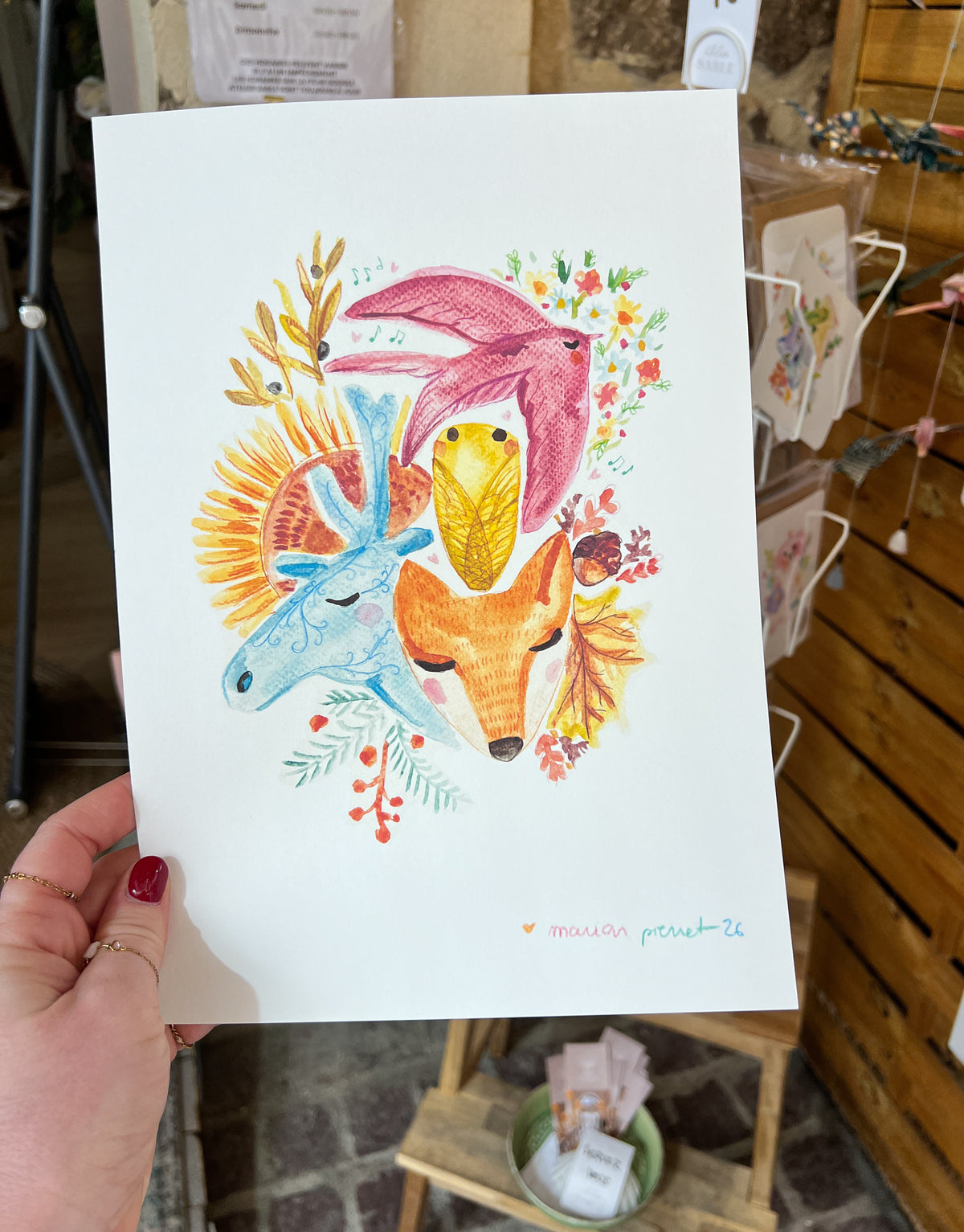 Affiches Aquarelle Nature
