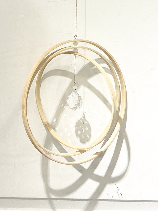 Mobile suncatcher Bambou «Vision» 3 cercles