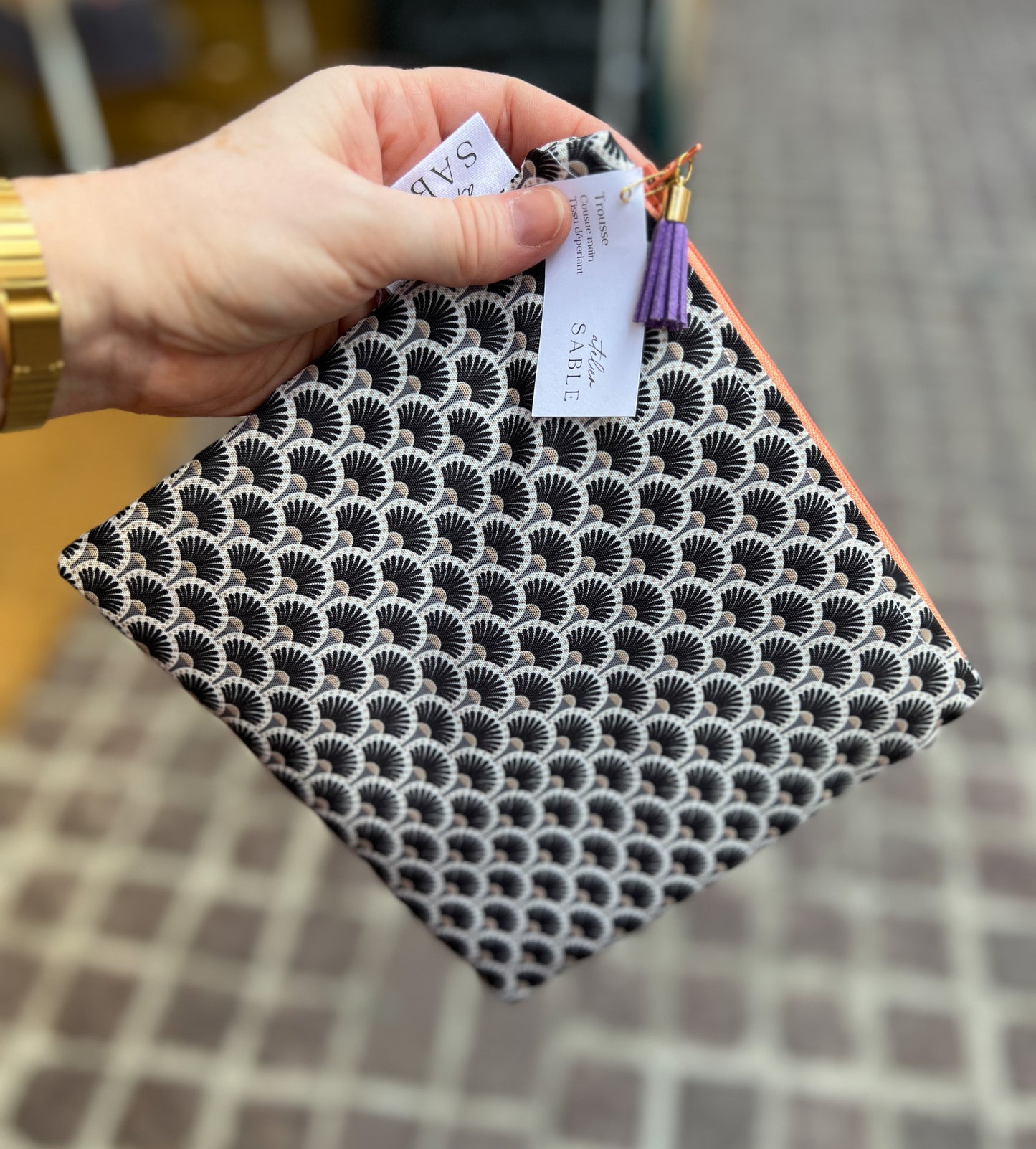 Water-repellent fabric case