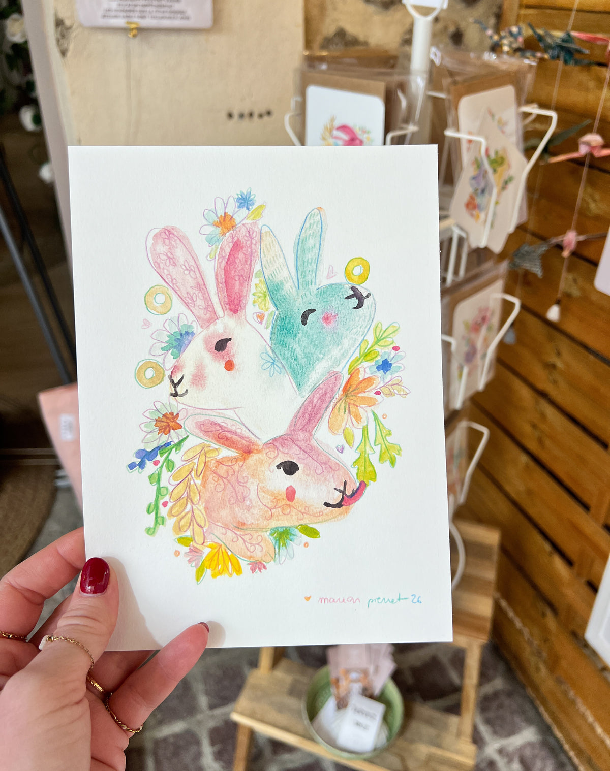 Affiches Aquarelle Portraits Animaux