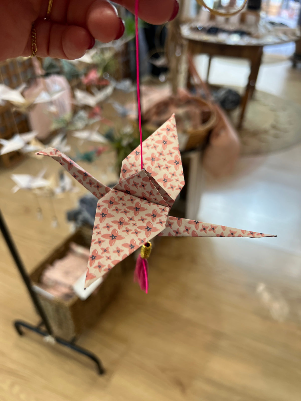 Suspension Origami 1 oiseau