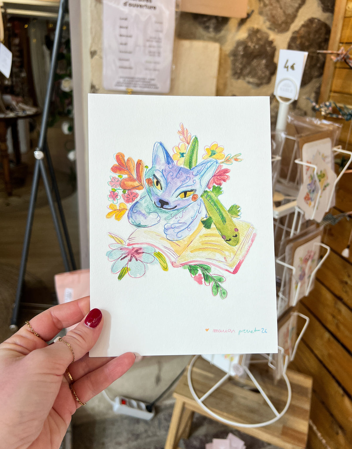 Affiches Aquarelle Portraits Animaux