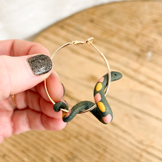 Boucles d'oreilles animaux en Polymer Clay