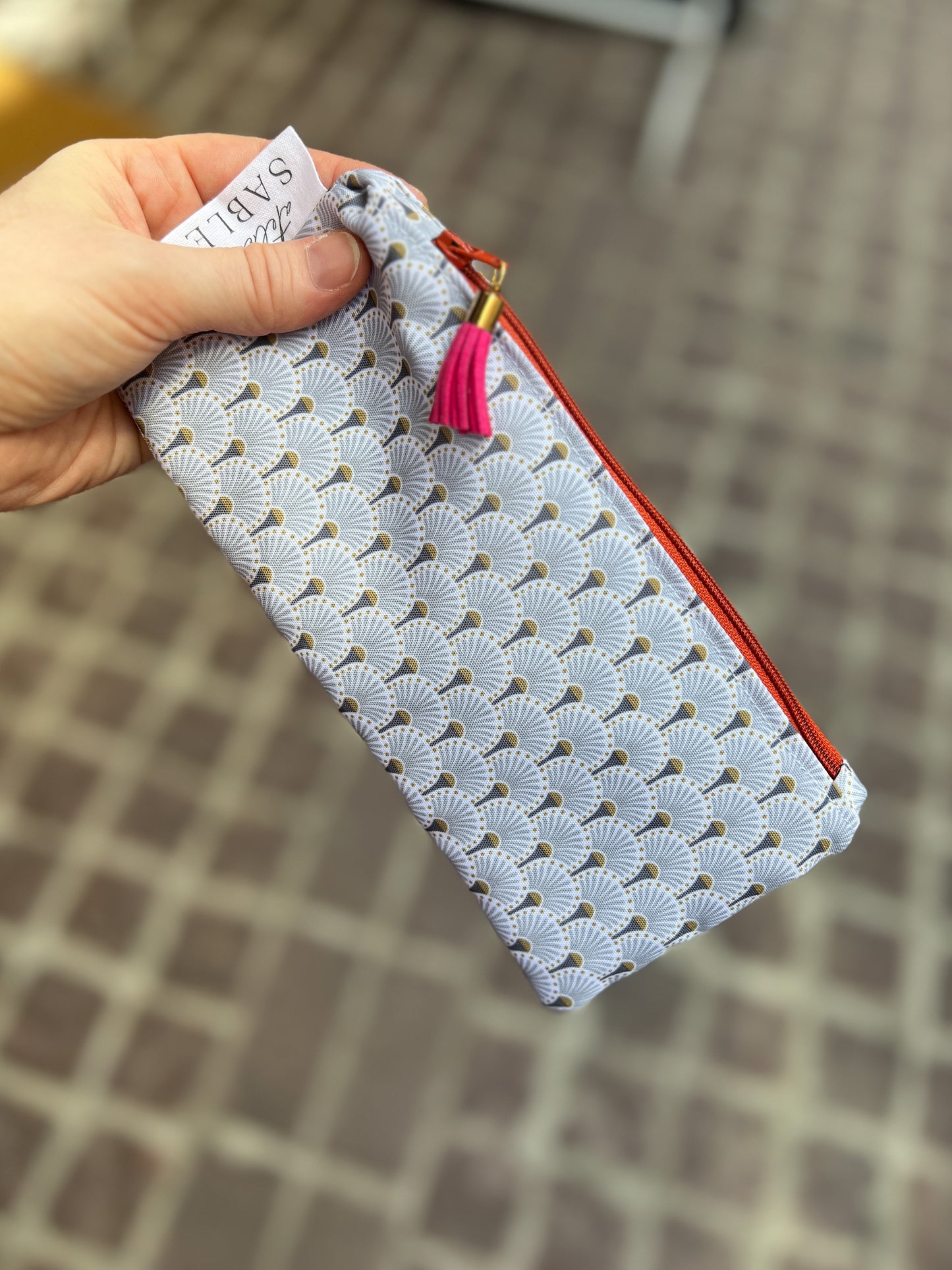 Water-repellent fabric case