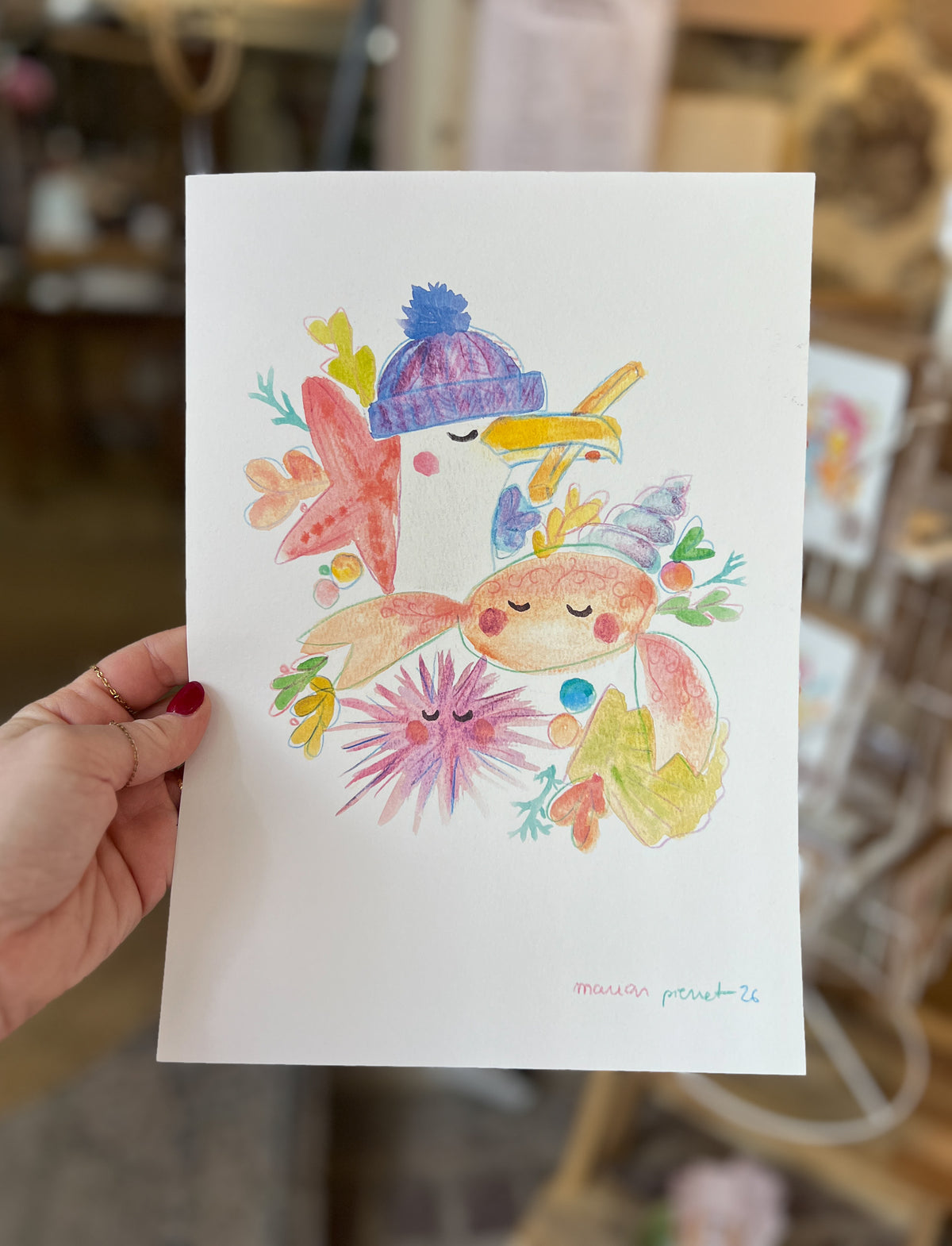 Affiches Aquarelle Nature