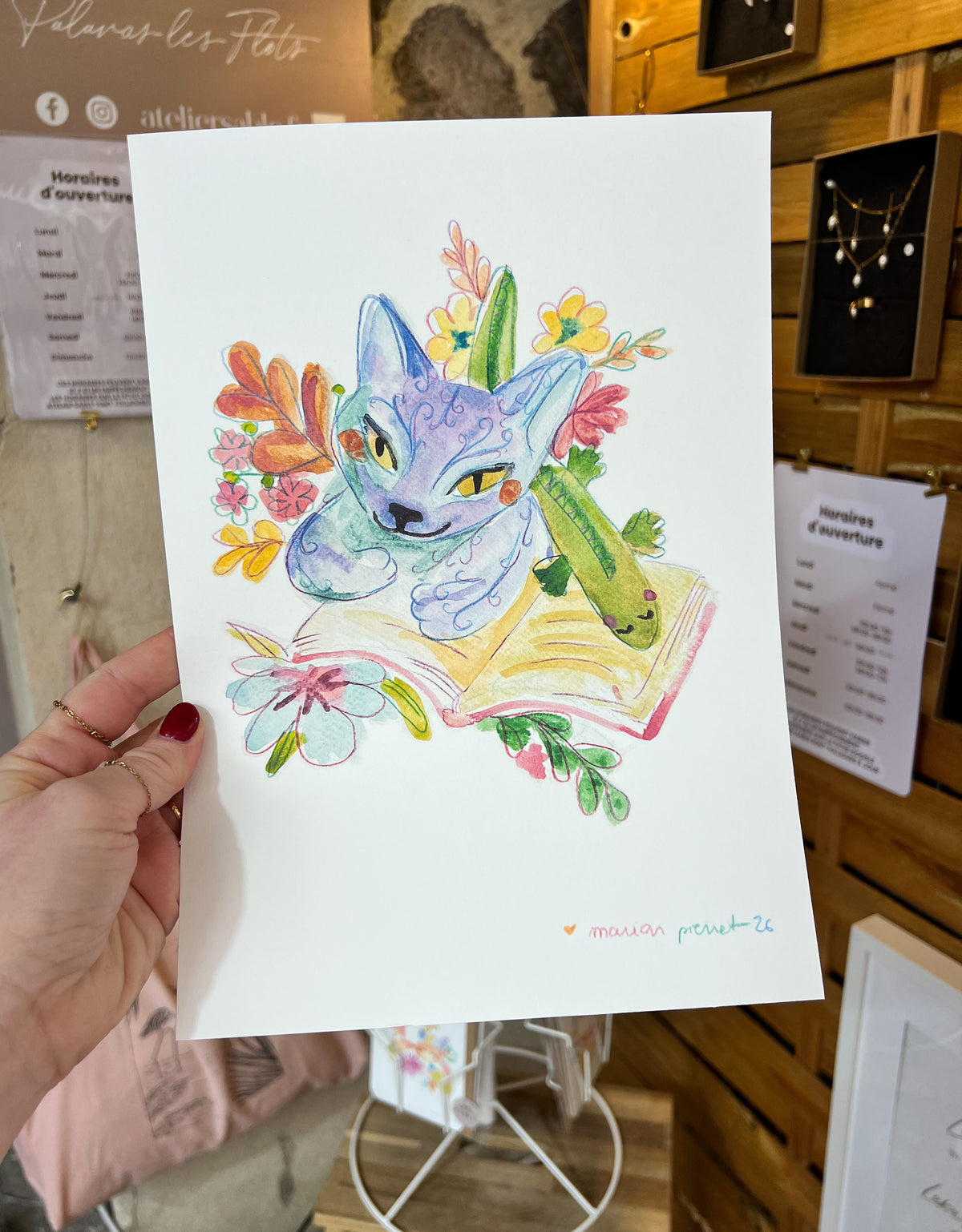 Affiches Aquarelle Portraits Animaux