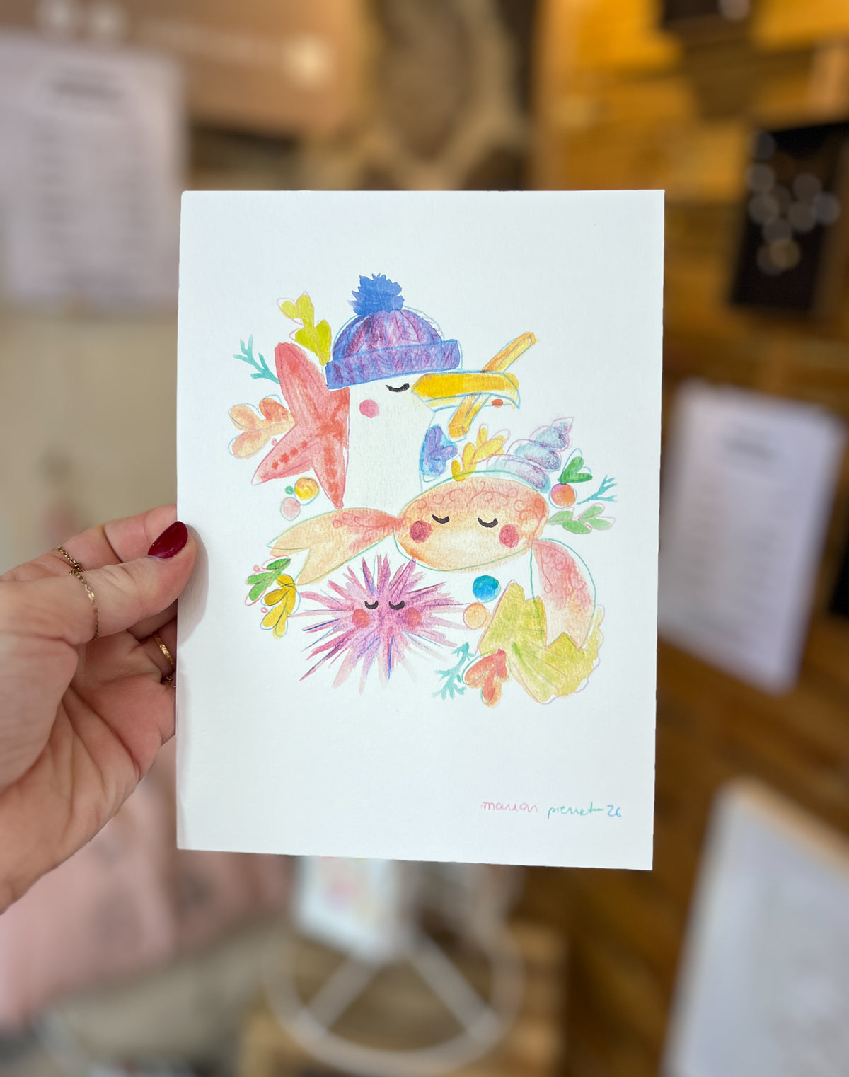 Affiches Aquarelle Nature