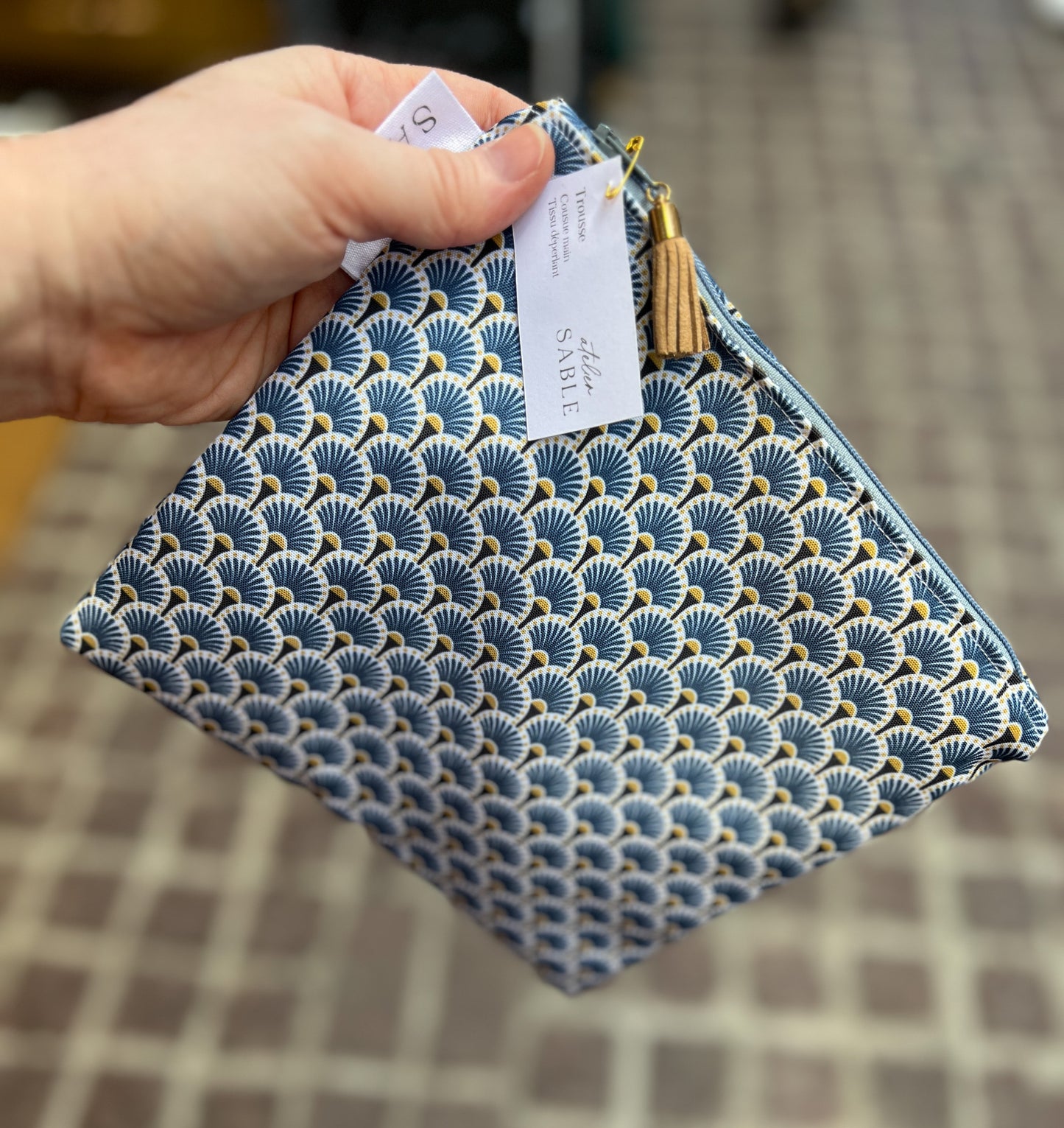 Water-repellent fabric case