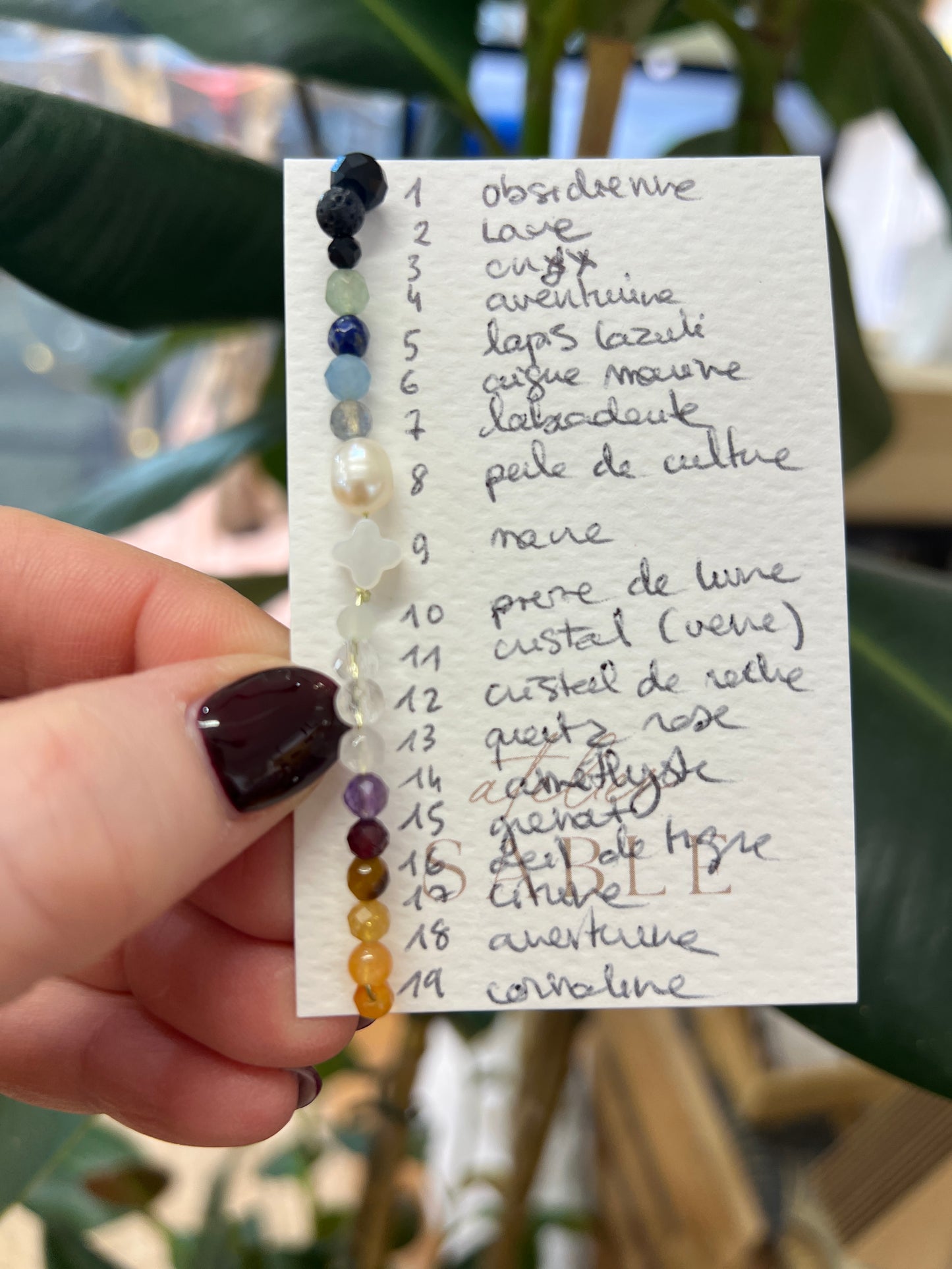 Argenté | Bague chaînette