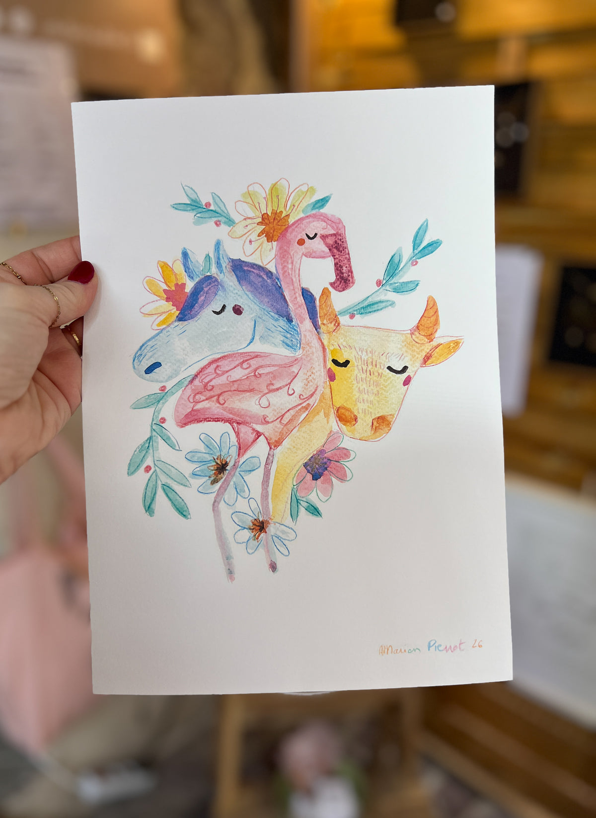 Affiches Aquarelle Nature