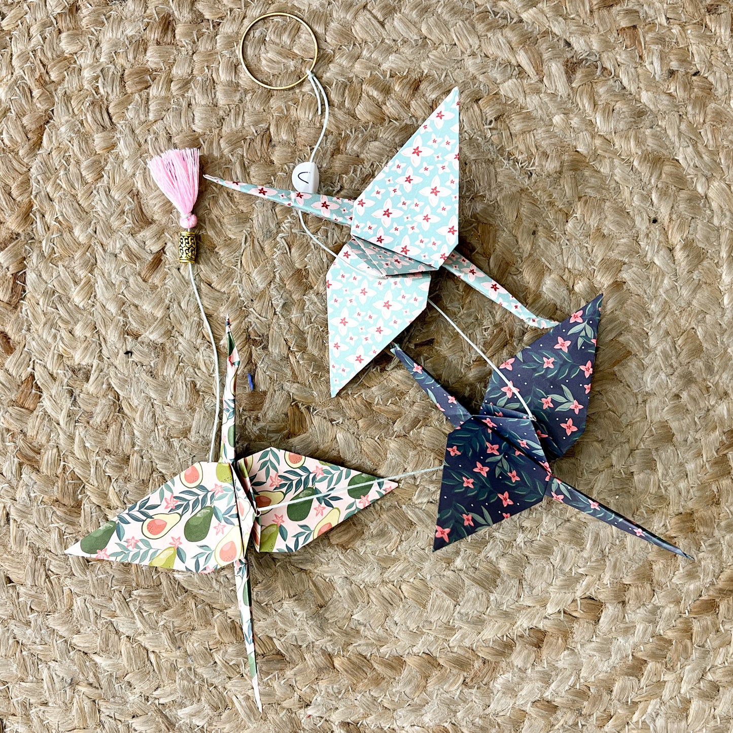 Origami garland