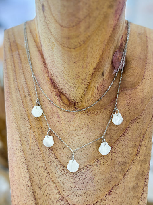 Morning multi-row necklace