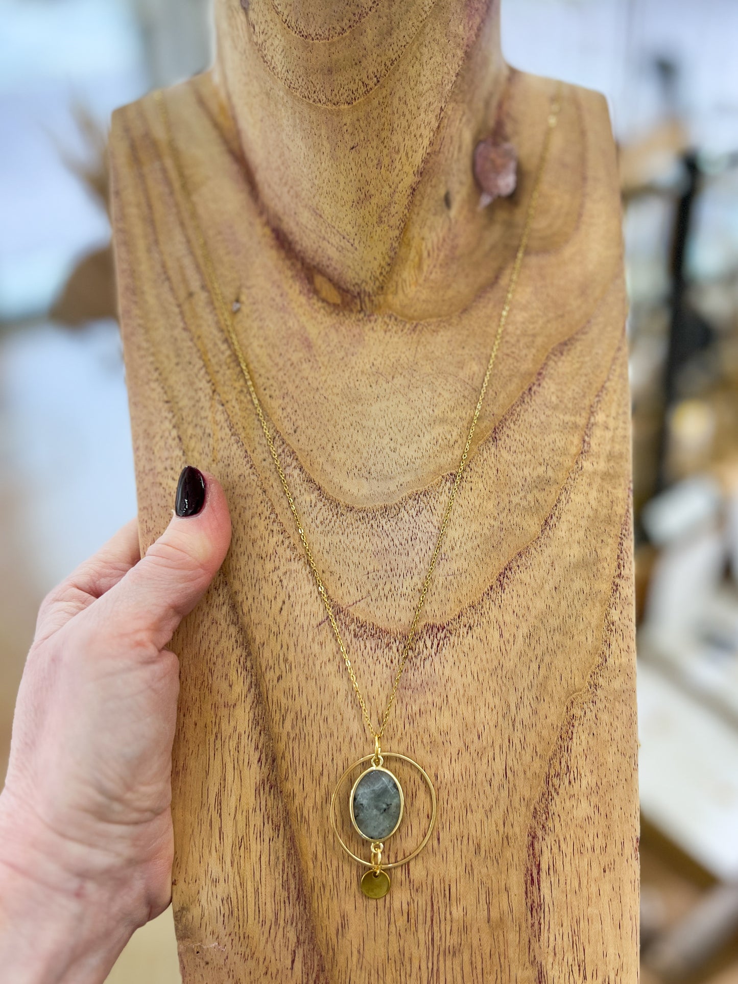 Silver | Saturn Necklace