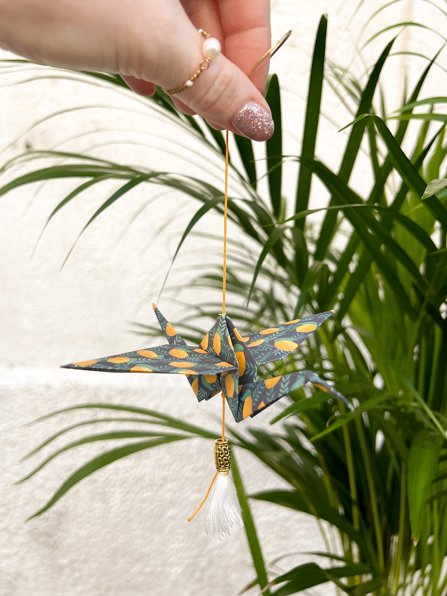 Origami garland