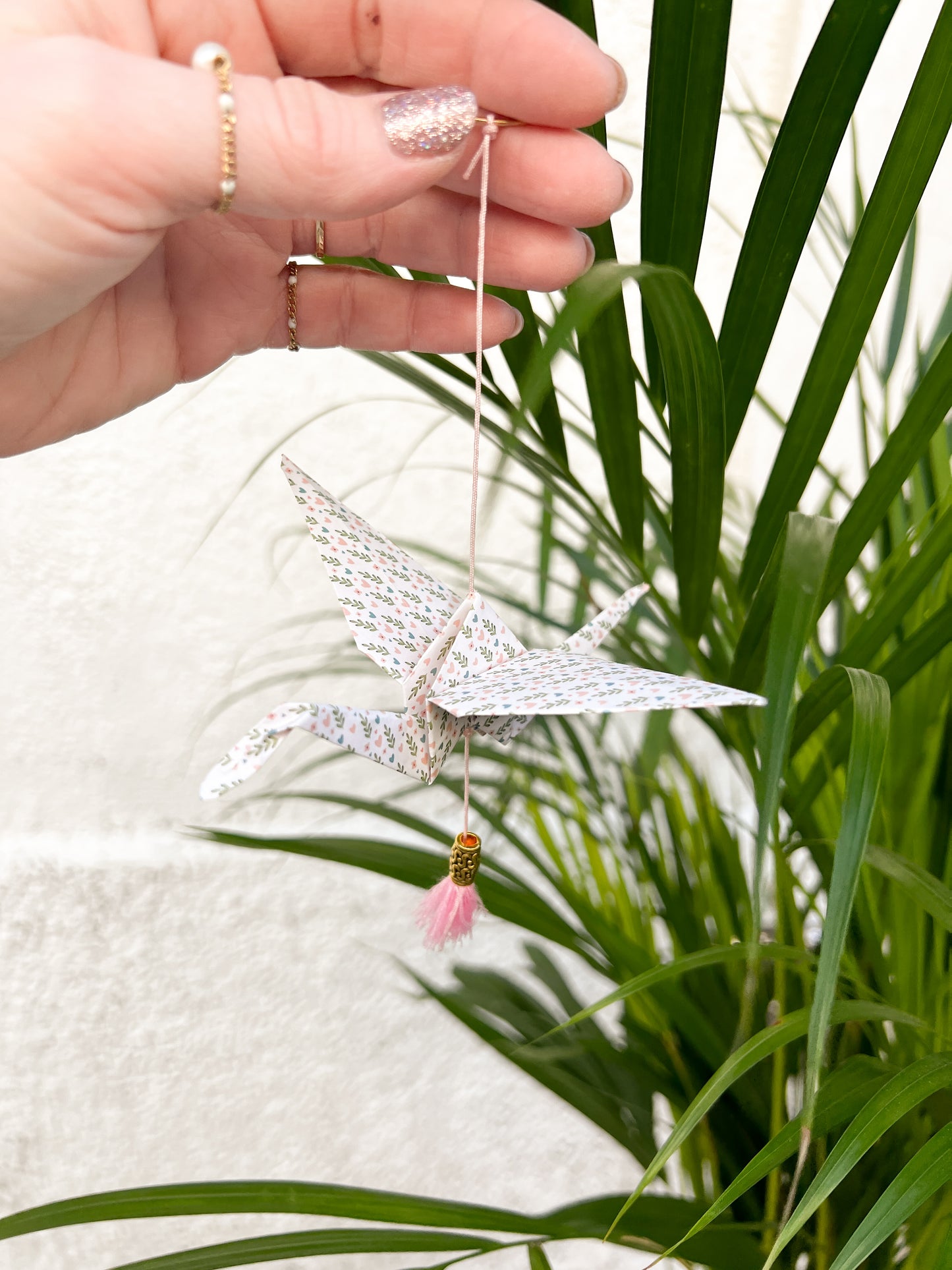 Origami garland
