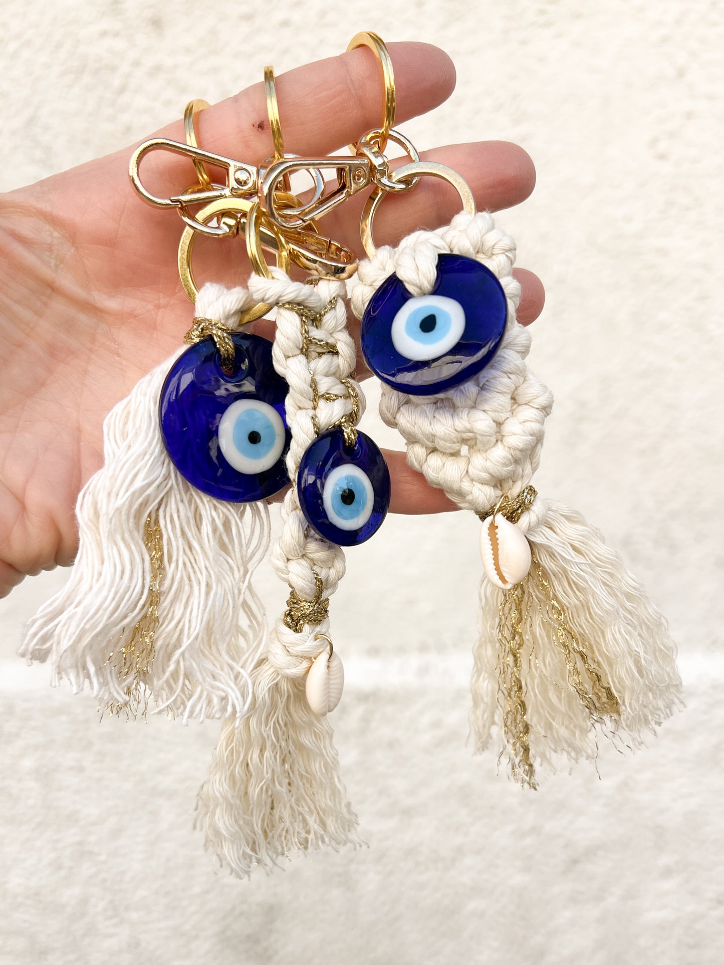 macrame keychain