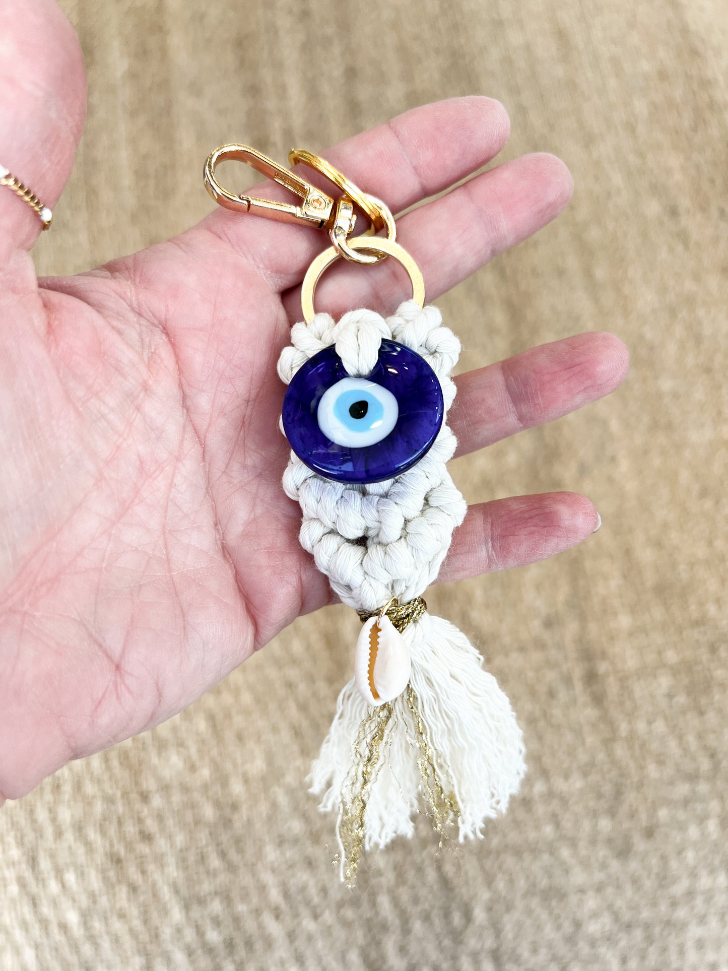 macrame keychain