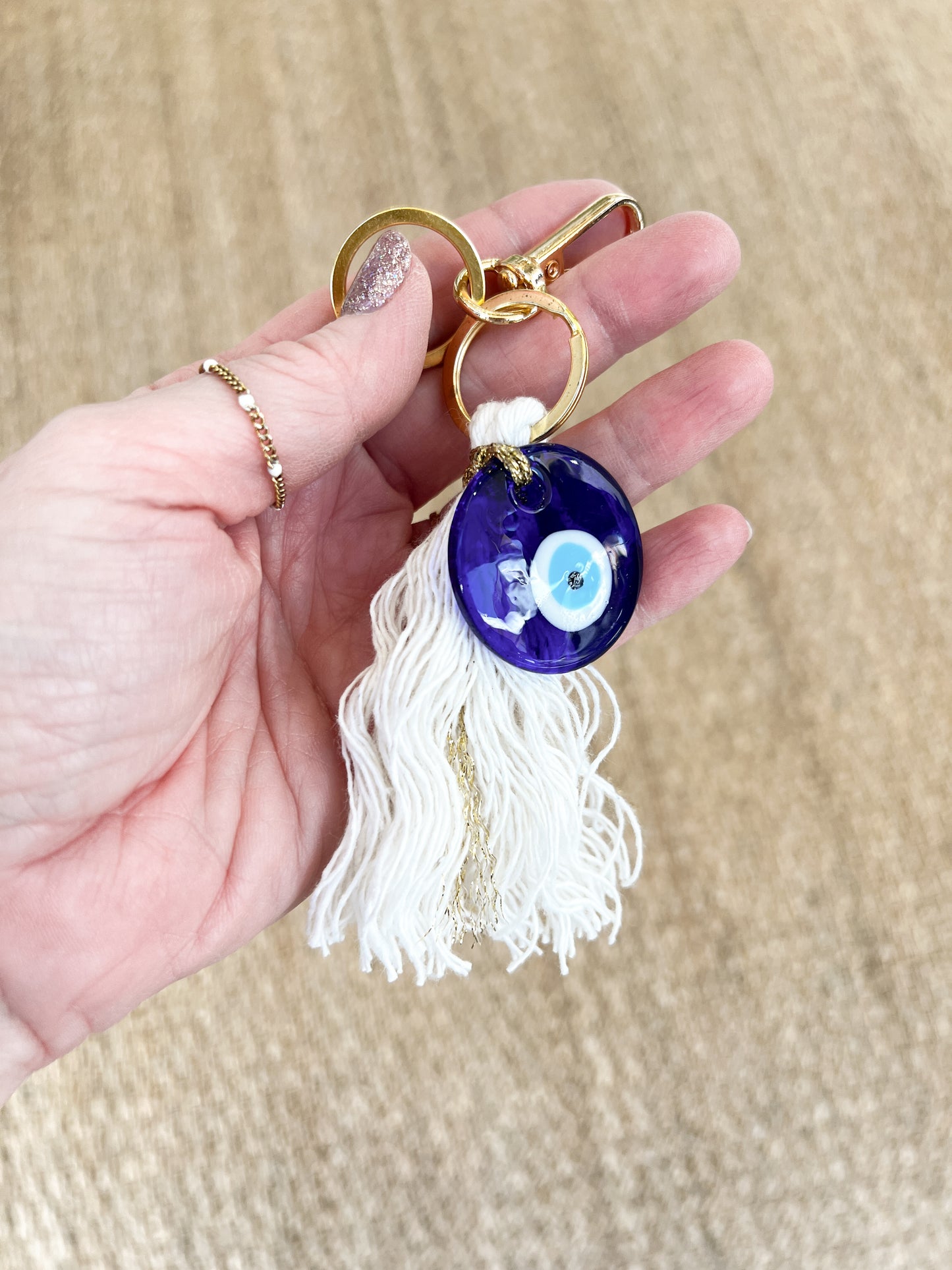 macrame keychain