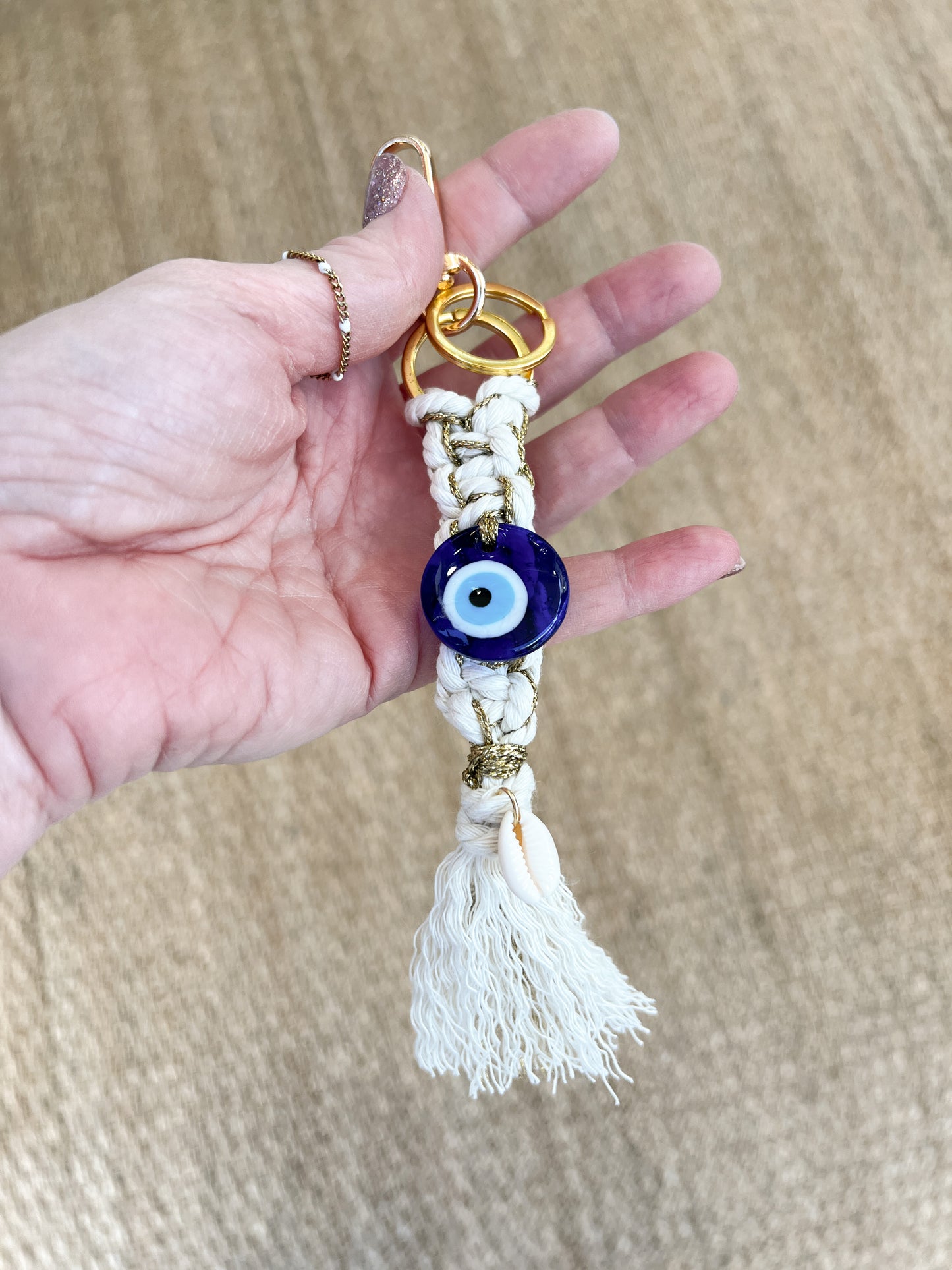 macrame keychain
