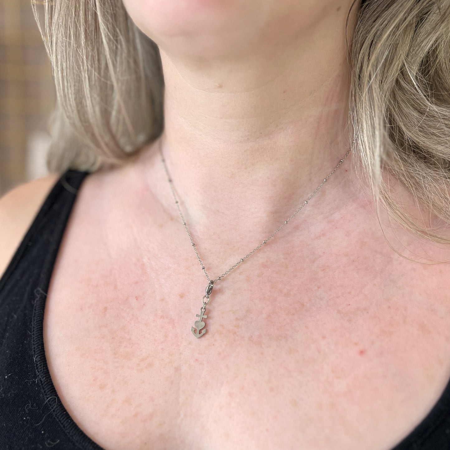 Simple silver necklace - Jewelry Bar