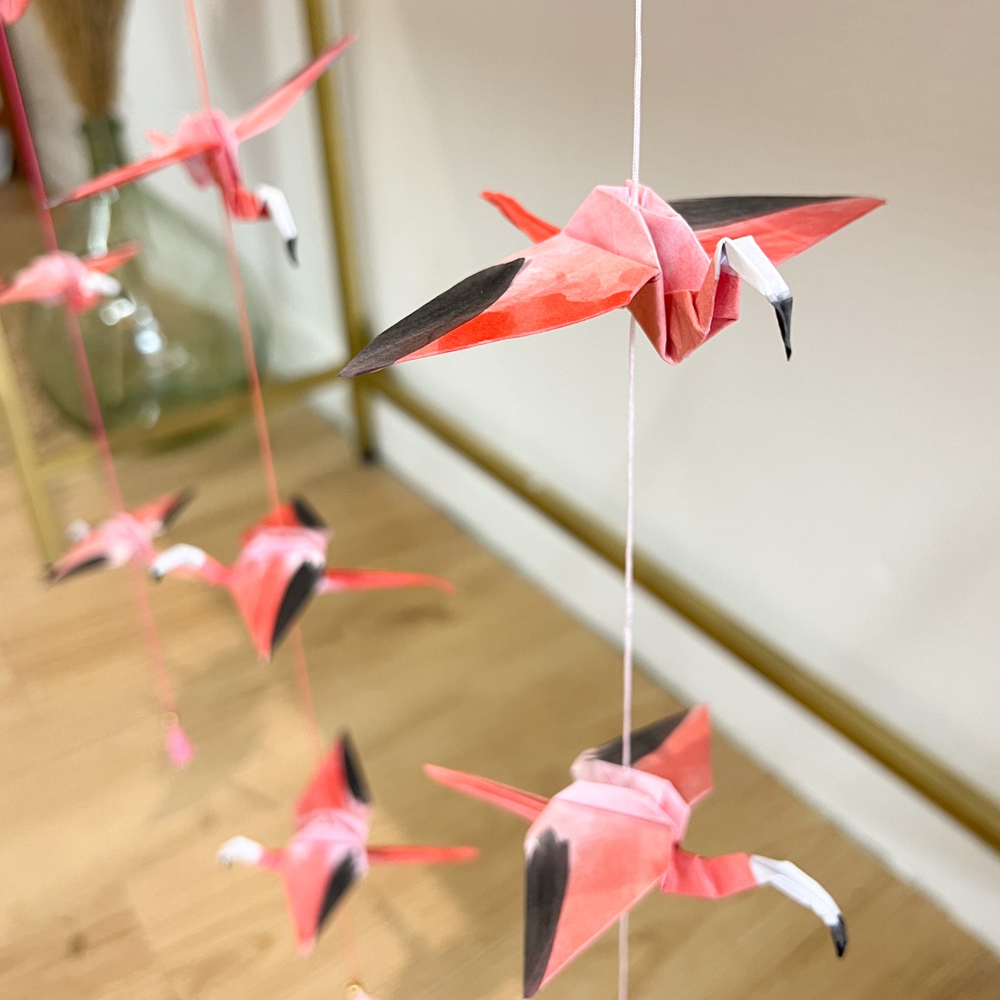 Origami garland