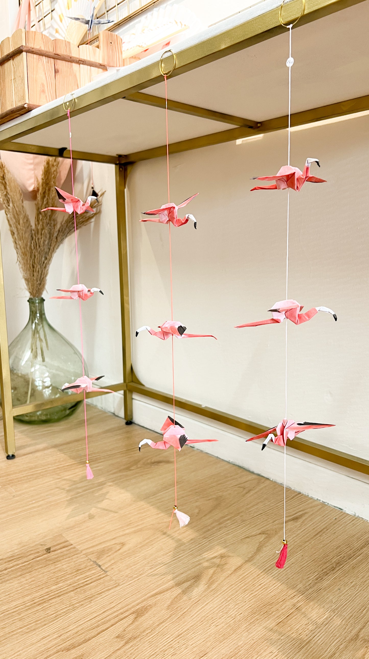 Origami garland