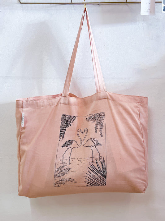 Tote bag, sac fourre tout en lin