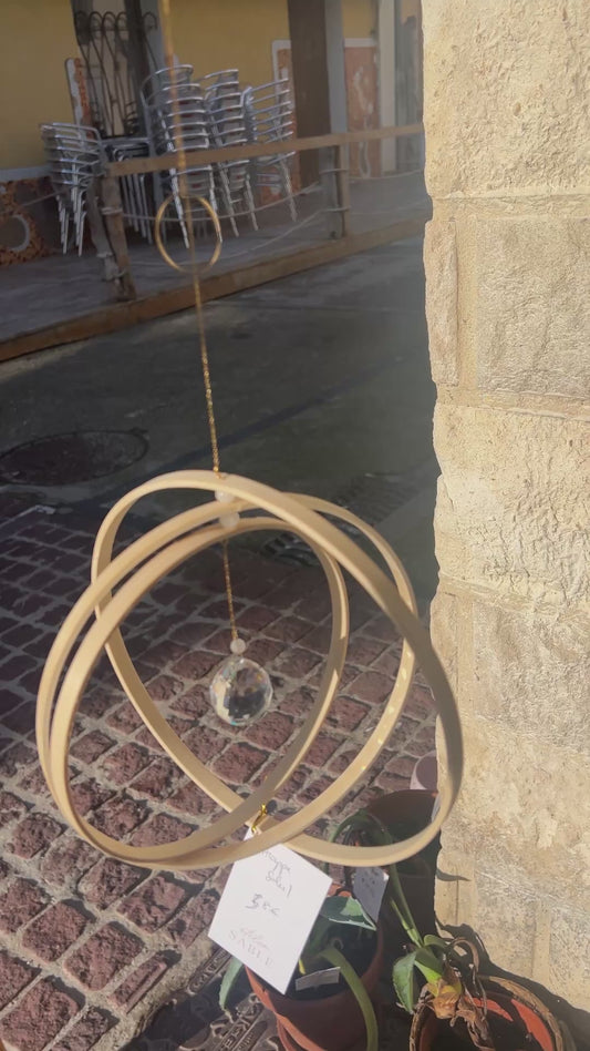 Mobile suncatcher Bambou «Vision» 3 cercles