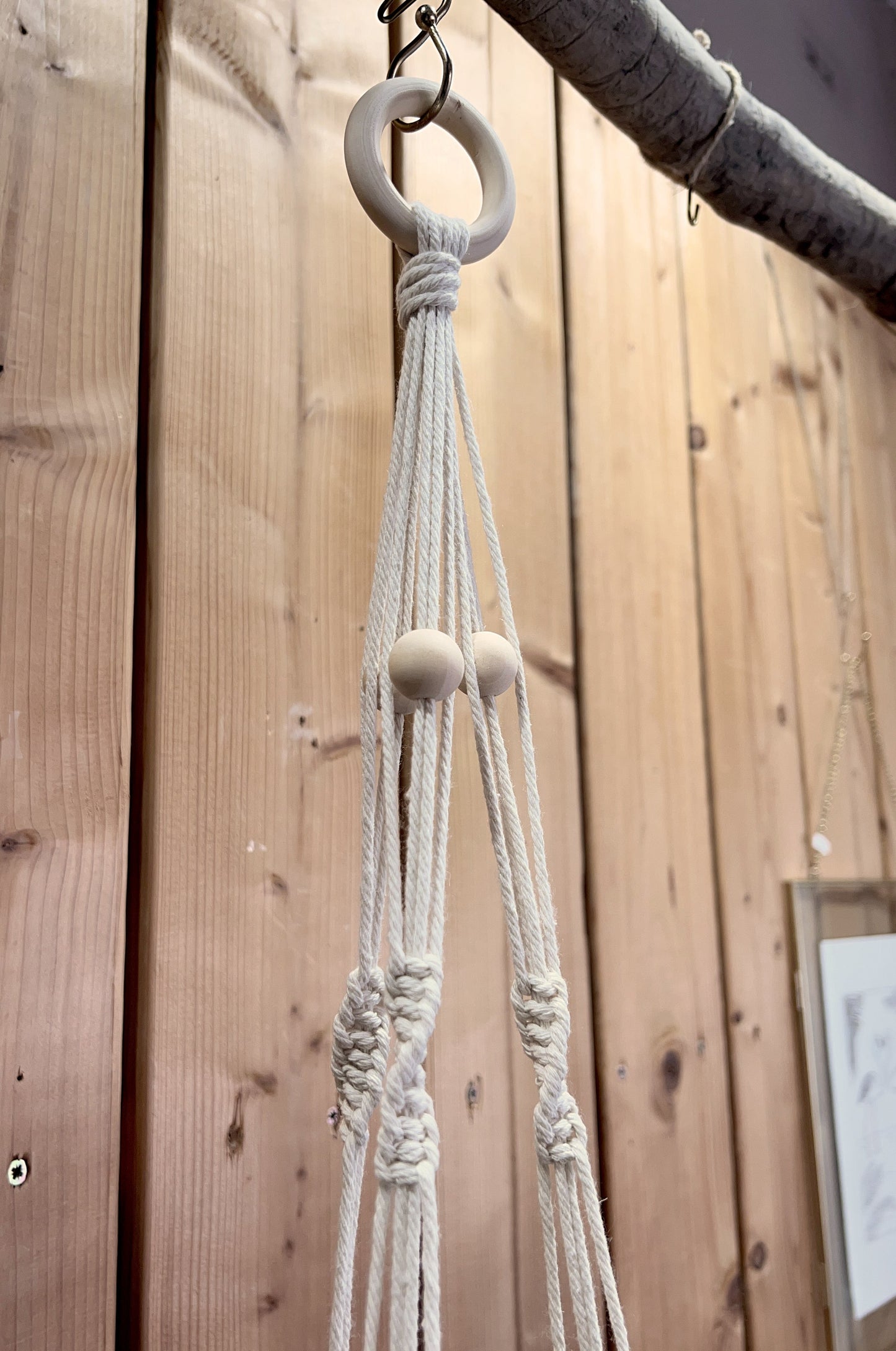 Porte Plante en Macramé