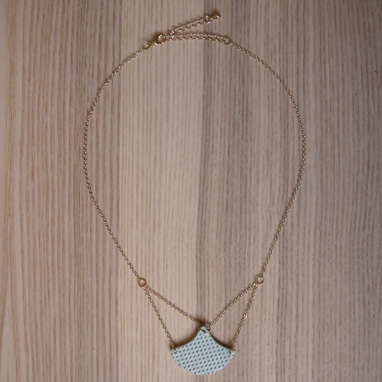 Nami Necklace in Recycled Leather