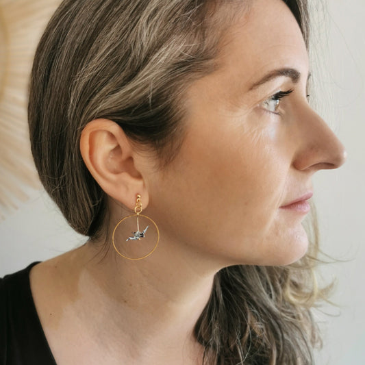 Boucles d'oreilles origami Lisboa