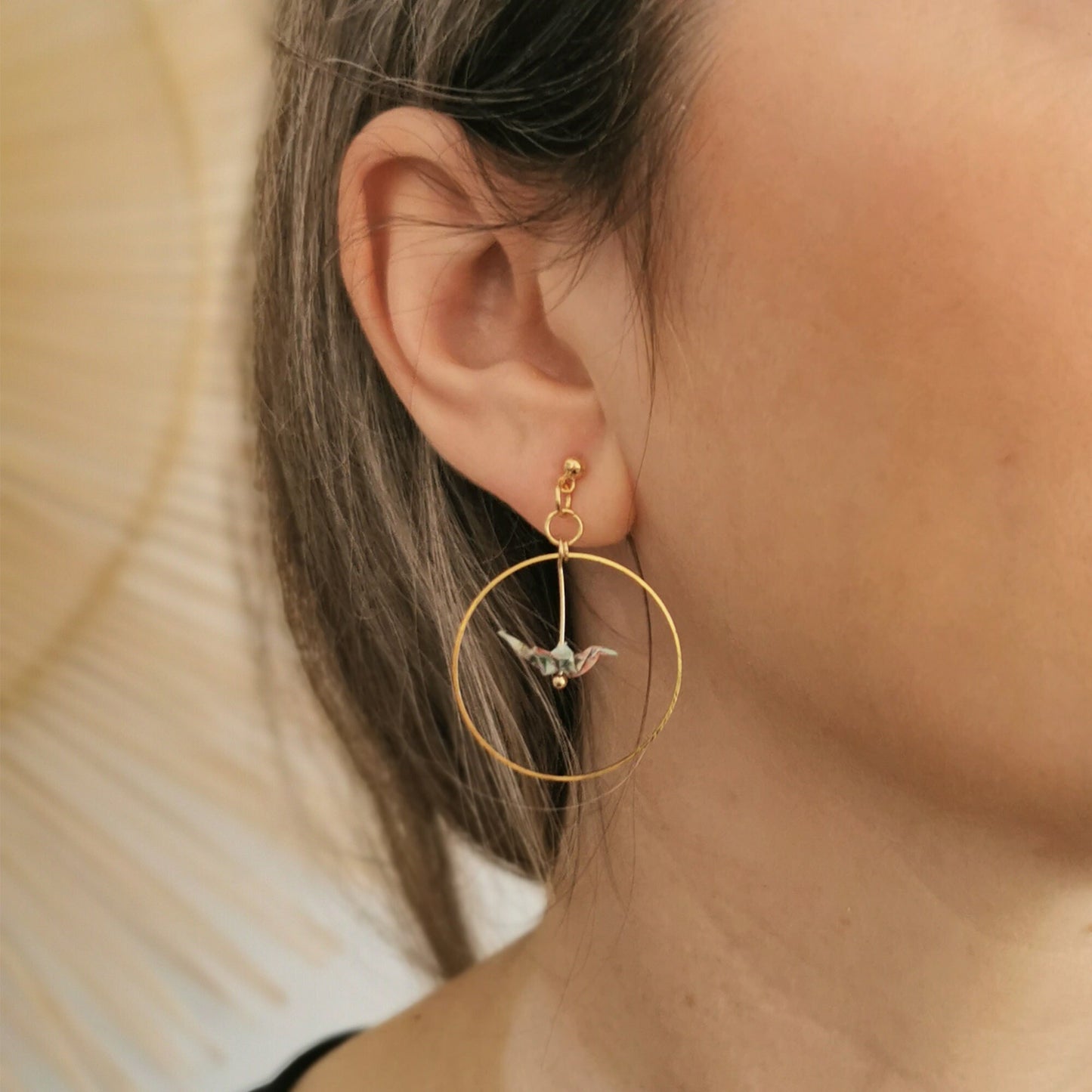 Rotterdam origami earrings