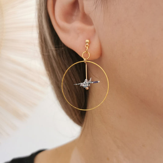 Boucles d'oreilles origami Lisboa